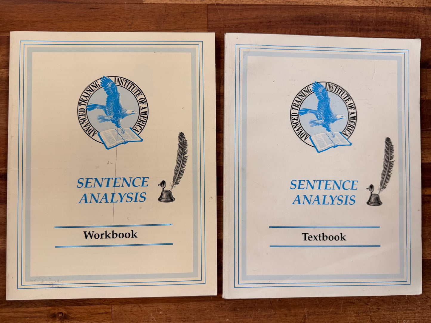 ATIA Sentence Analysis - Txtbk, Workbook, PrntGde,AnswrKy