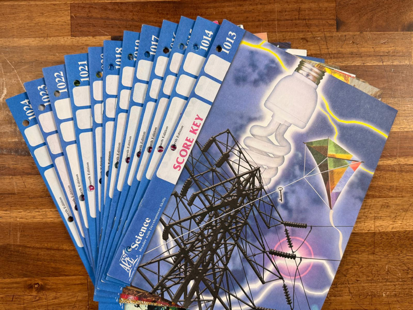 ACE Level 2 LOT - Sci, Word Building, English, SocStud, Math
