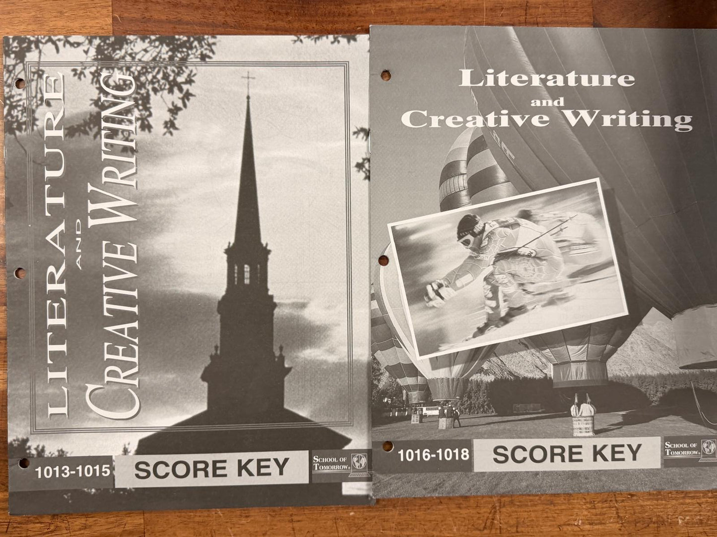 School of Tomorrow Litearture & Creative Writing Keys 1109-1114
