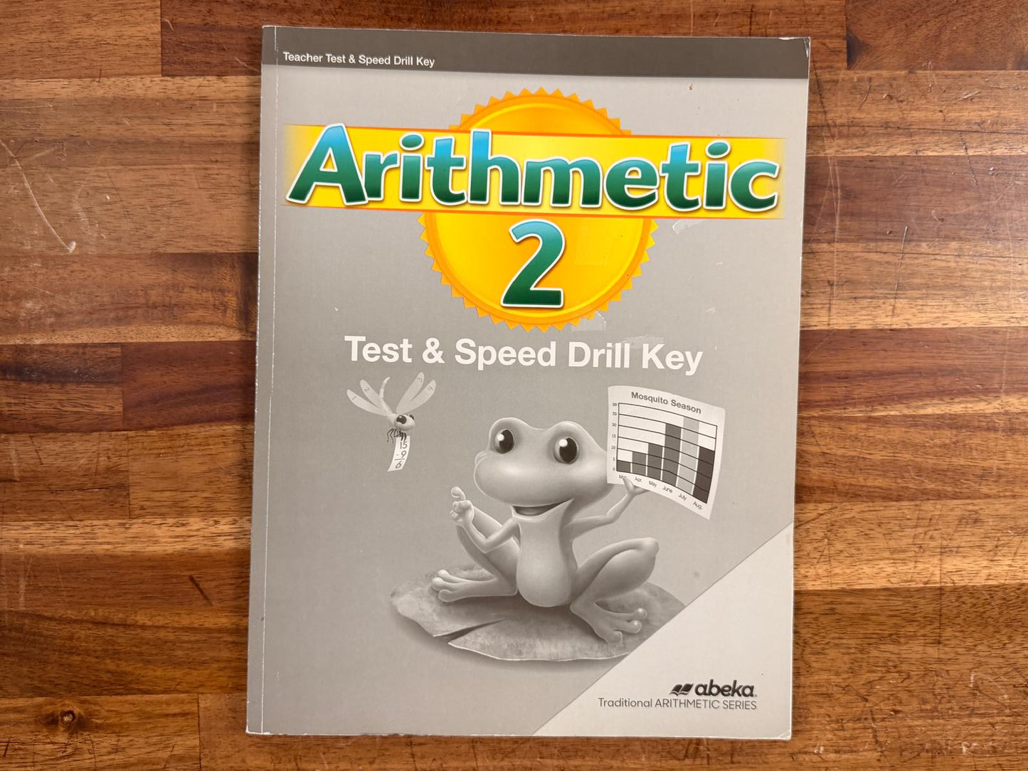 Abeka Homeschool Arithmetic 2 LPs, Tests Key, Work-Text Key
