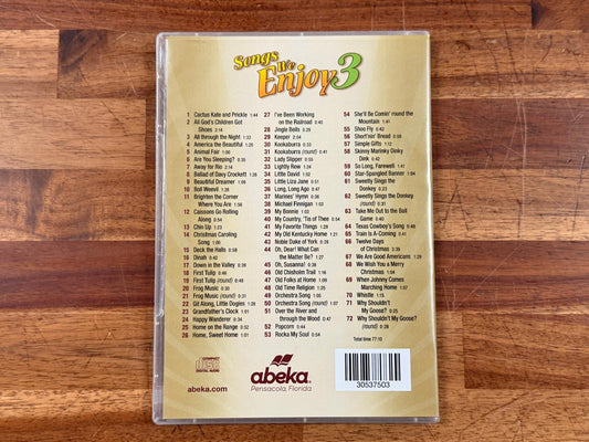 Abeka Songs We Enjoy 2 & 3 (Audio CD - 2 Discs)