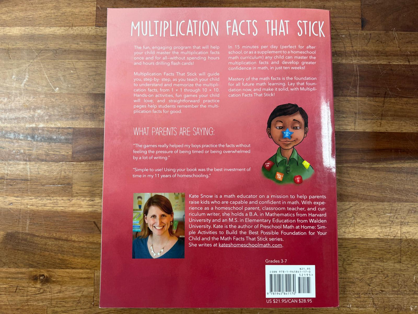 Well-Trained Mind Multiplication Facts That Stick