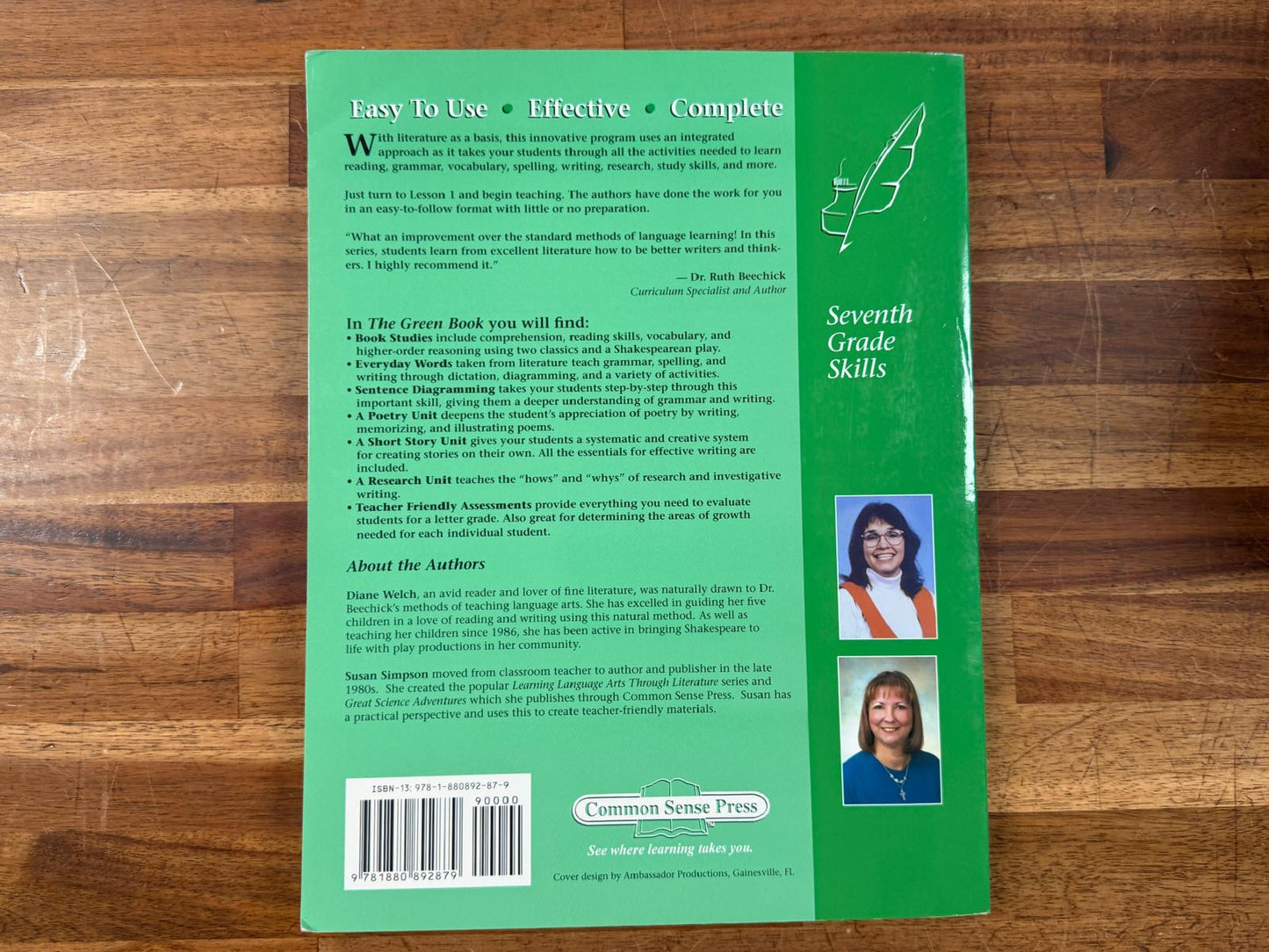 CSP Learning Language Arts Through Literature - Green Book
