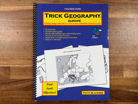 Trick Geography - Europe - Teacher Guide & Student Book