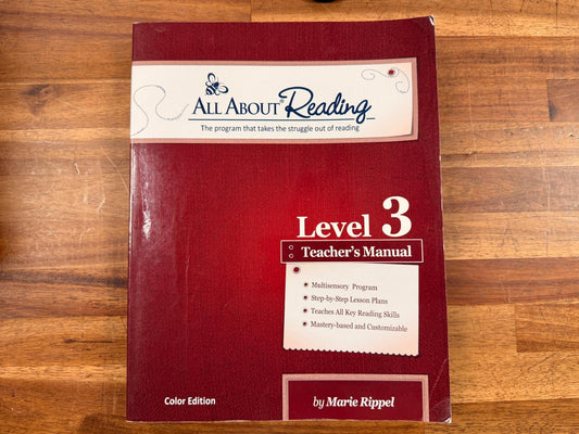 All About Reading Level 3 TM and Readers Vol 1-2 (Color)