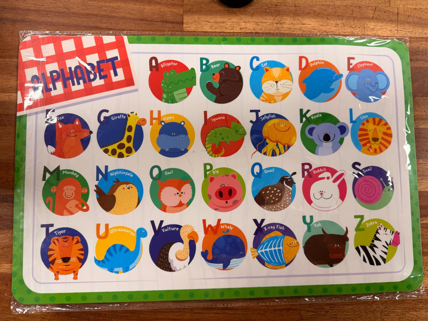 6-Pack of Non-slip Placemats: Early Childhood Collection