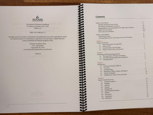 Novare The Student Lab Report Handbook (2nd Edition)