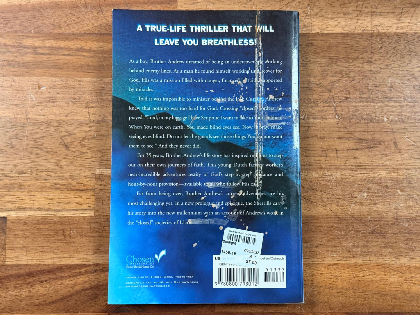 God's Smuggler by Brother Andrew (35th Anniversary Ed)