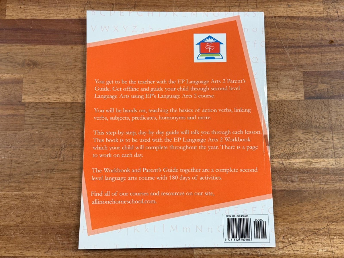 Easy Peasy Language Arts Parent's Guide (Grade 2)