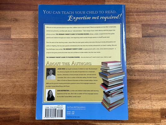The Ordinary Parent's Guide to Teaching Reading