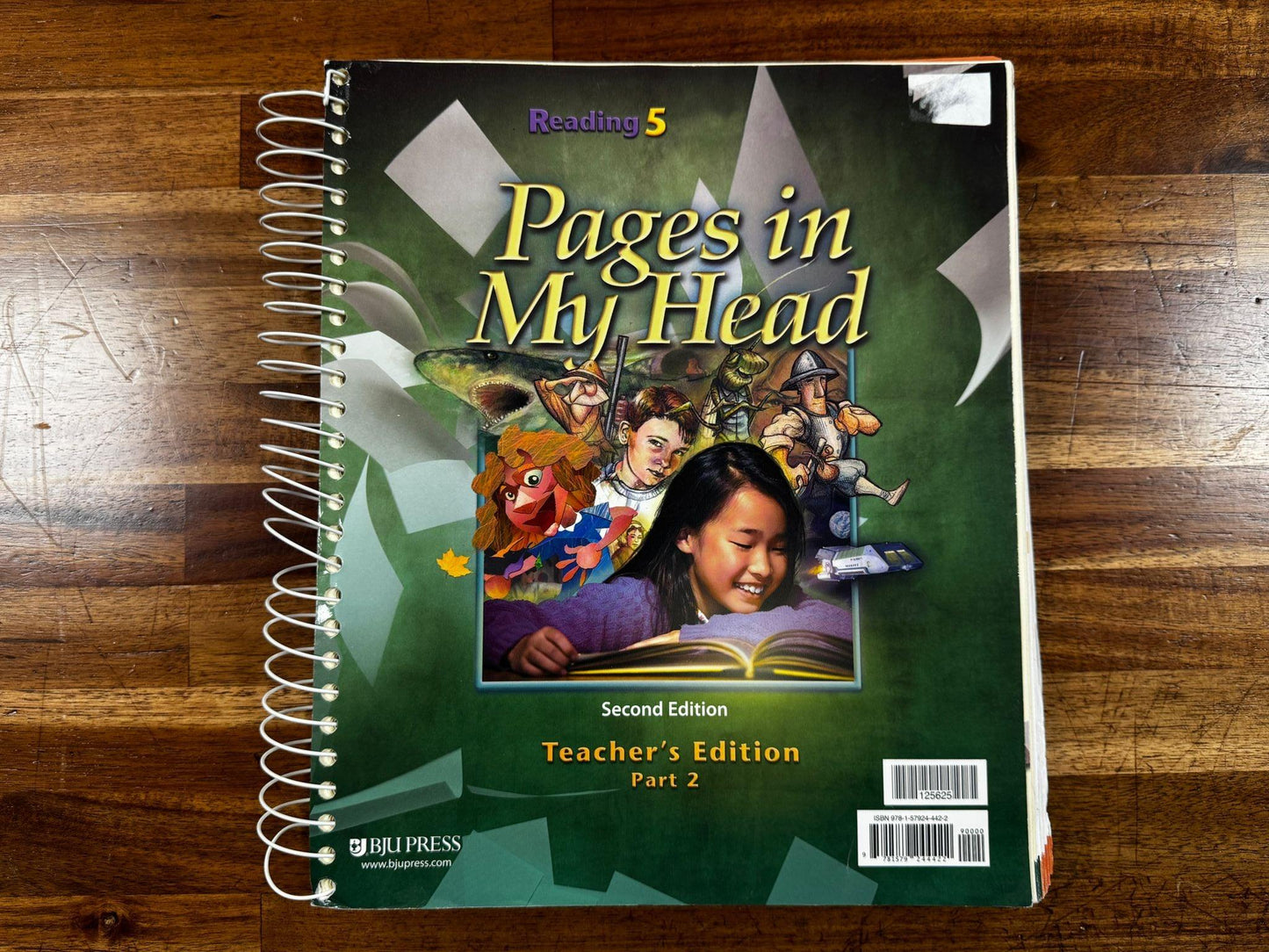 BJU Reading 5 Curriculum "Pages in My Head" SET