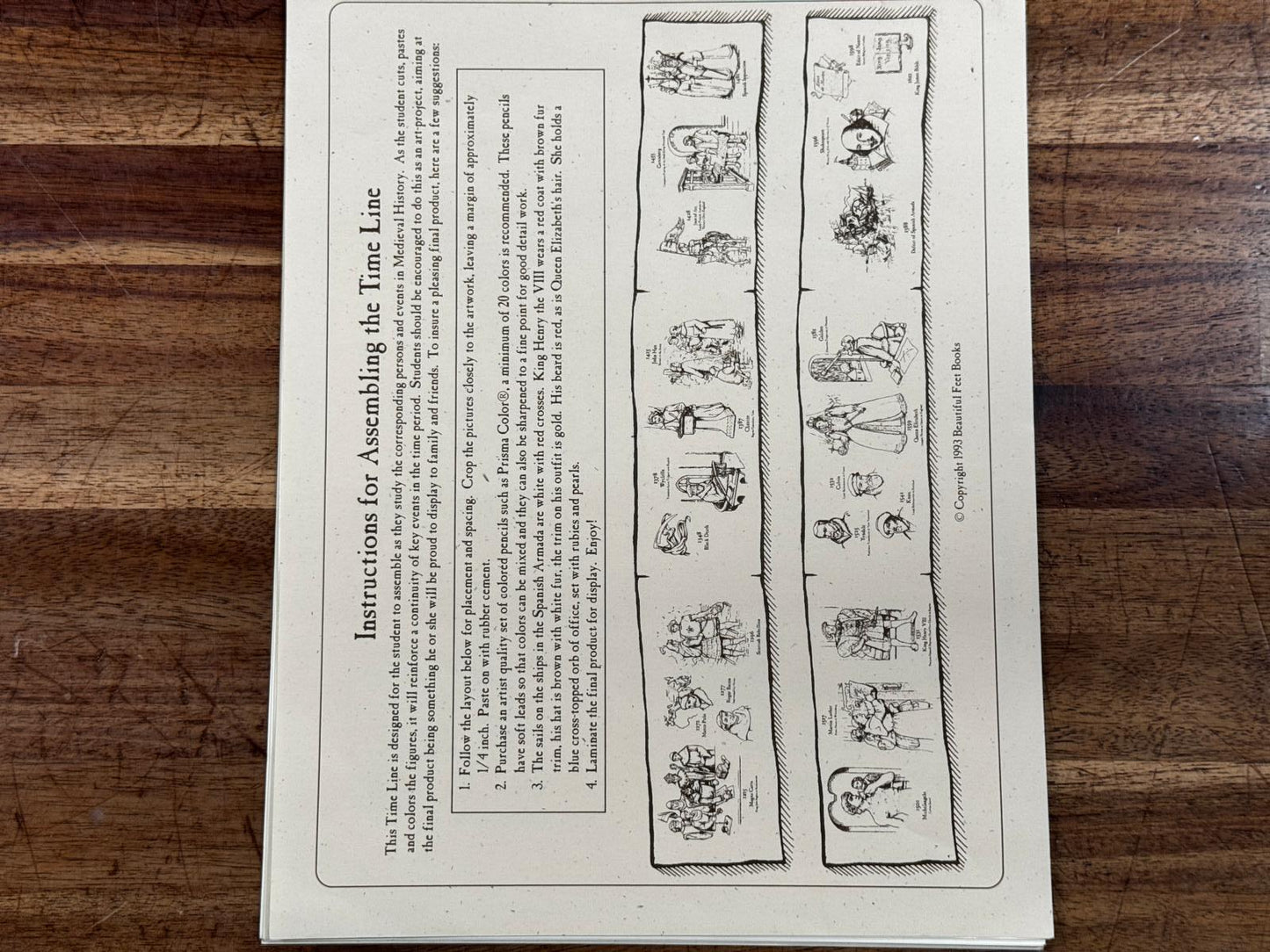 Beautiful Feet Medieval Reformation and Renaissance History Timeline - GOOD & CLEAN