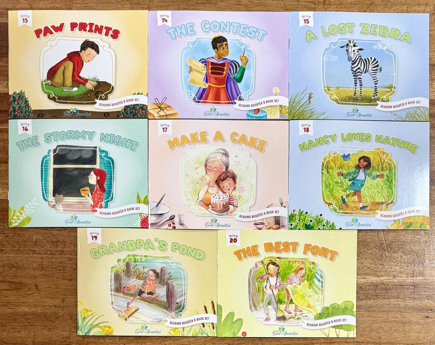The Good and Beautiful Reading Booster B Books Boxed Set (20 books)