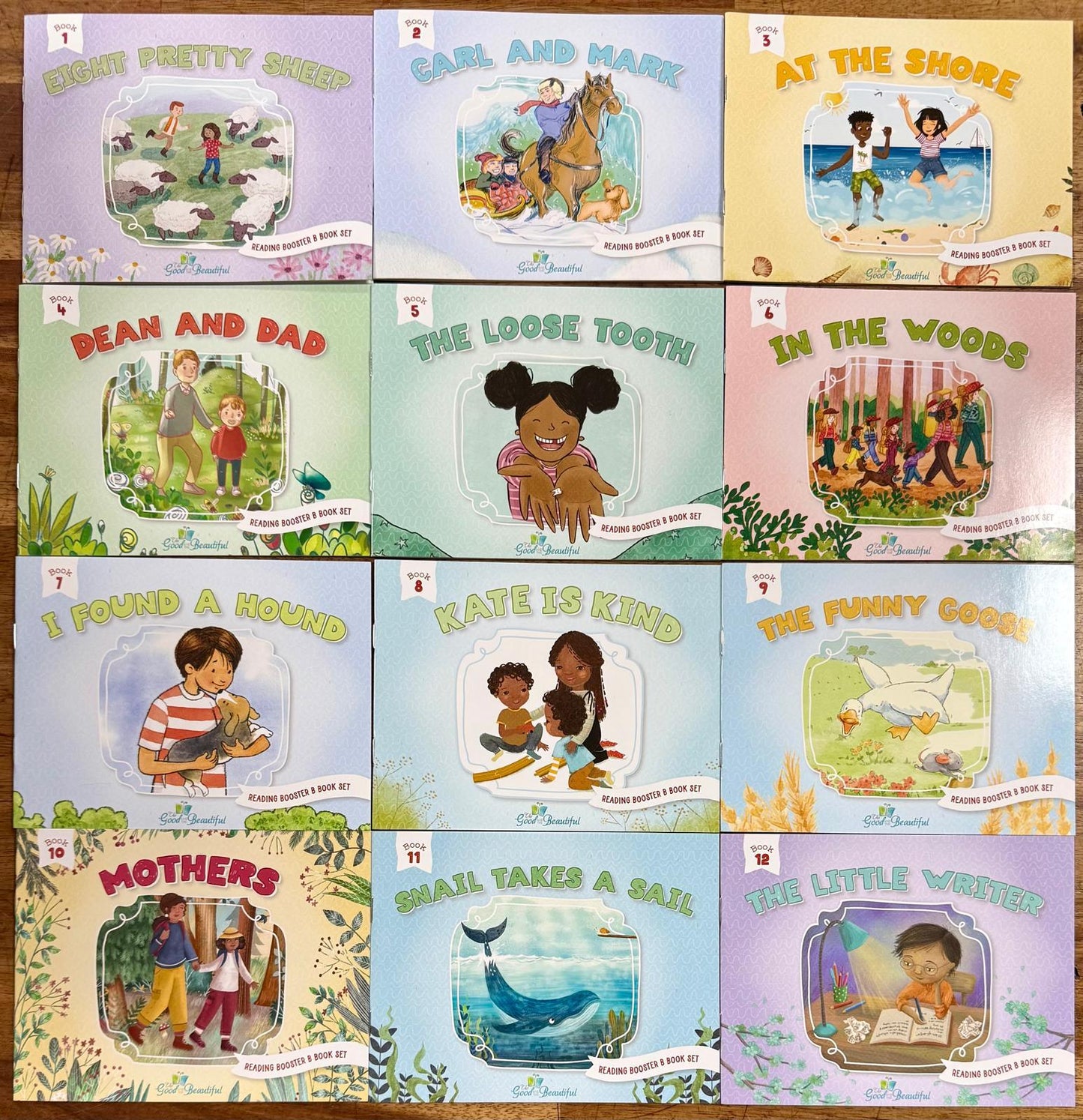 The Good and Beautiful Reading Booster B Books Boxed Set (20 books)