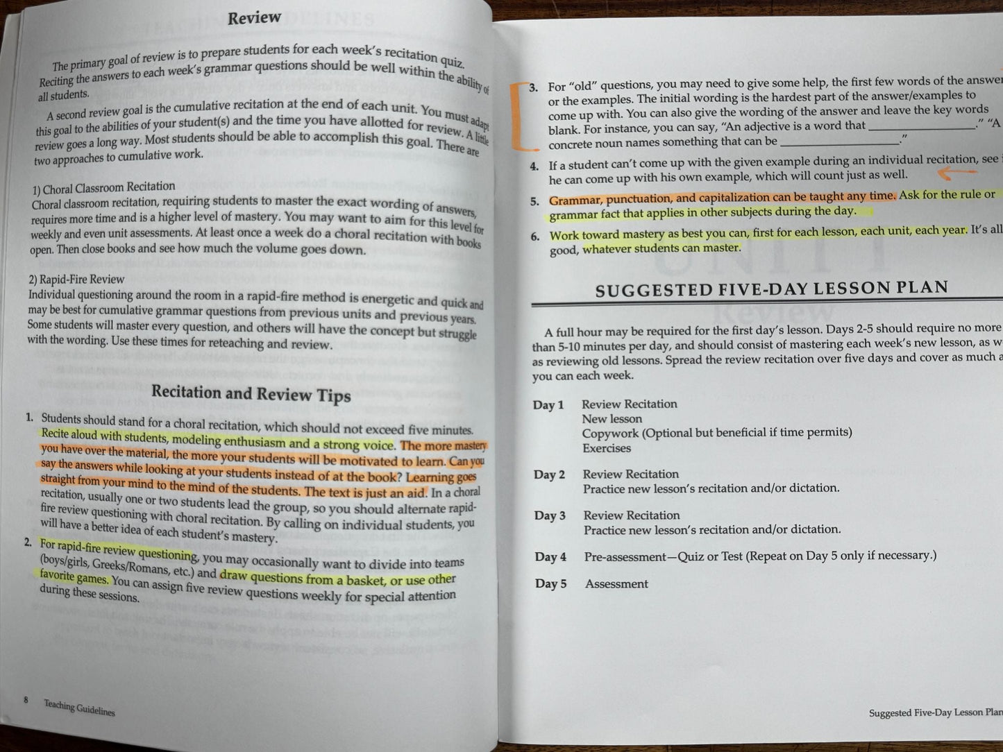 MP English Grammar Recitation II SET - TM & Student Book