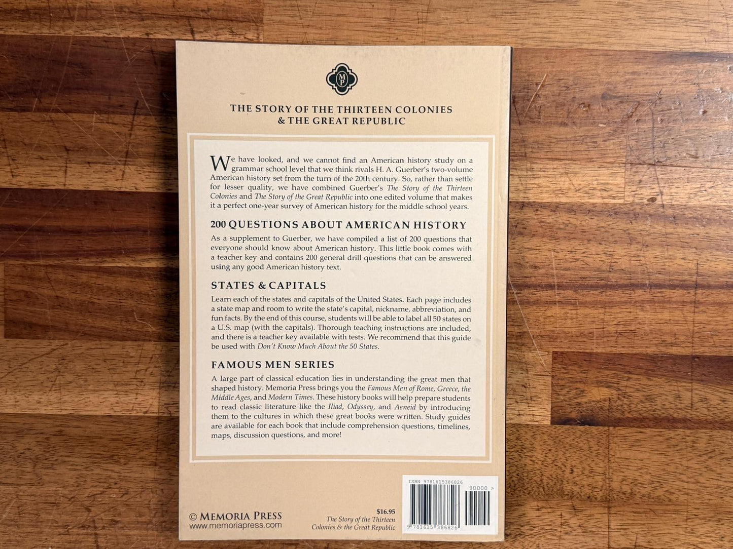 MP Story of the Thirteen Colonies & the Great Republic