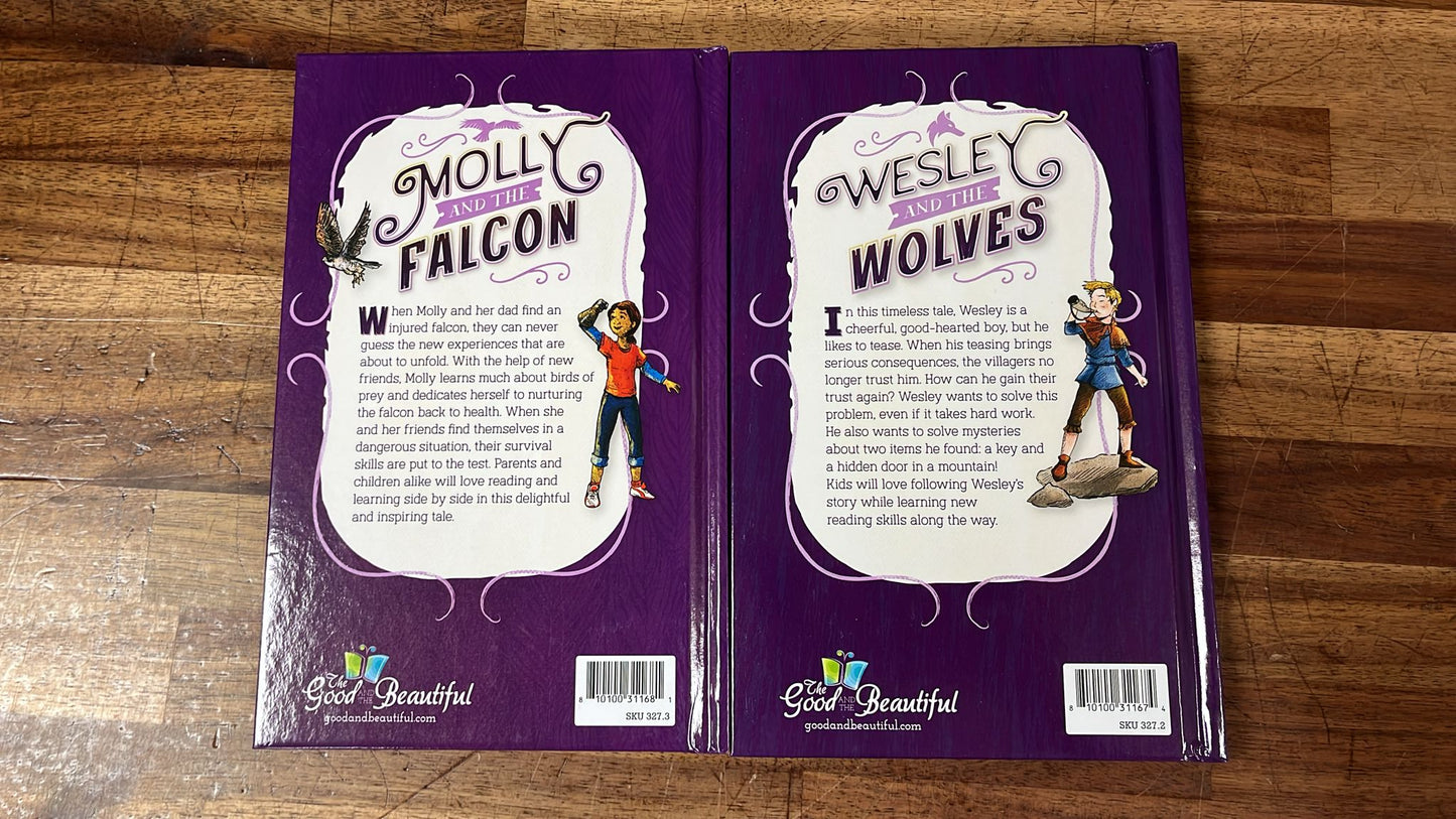 TGTB Level 2 Readers - Molly & Falcon and Wesley & Wolvs