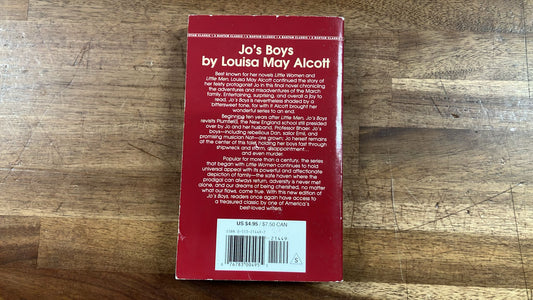 Jo's Boys by Alcott, Louisa May (Bantam Classics) - Softcover