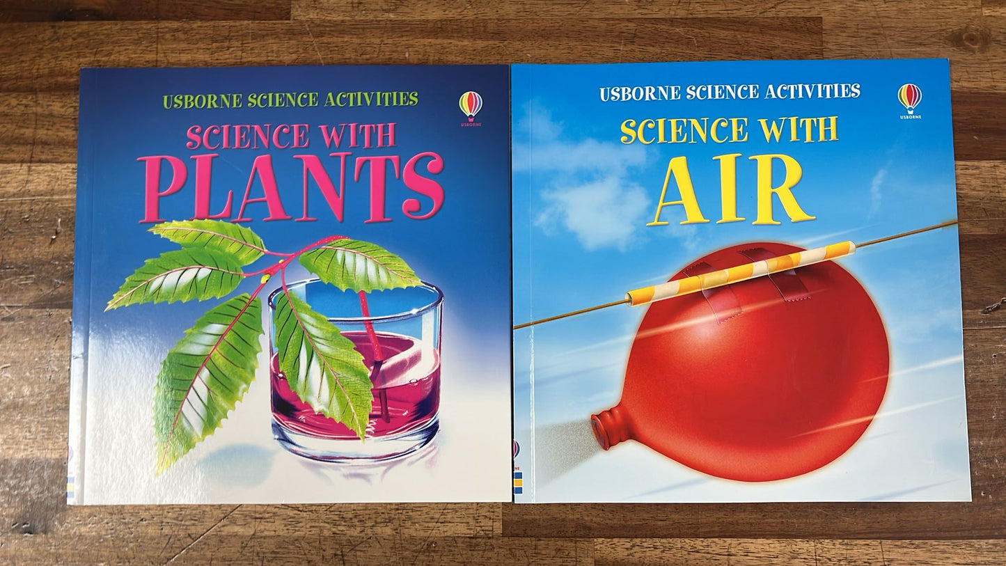 Usborne Science Activities LOT of 4+Finding Things Outdoors