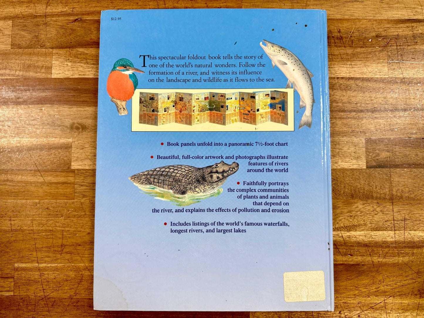 The Unfolding River - Hardcover by Michael March, Good