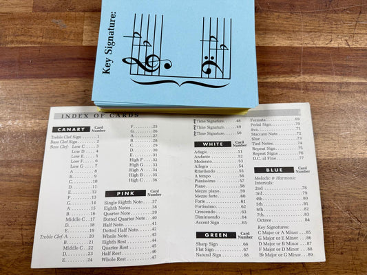 Alfred Music Complete Color-Coded Flash Cards - Missing #75