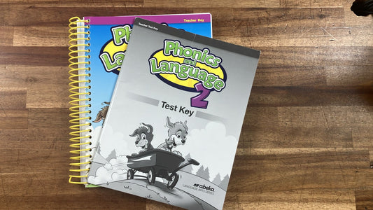 Abeka Phonics & Lang 2 TestKey & TcrhKey