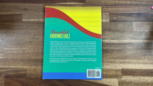 Gifted Child Book Series, Unity Field LLC. Beautiful Handwriting Printing Workbook