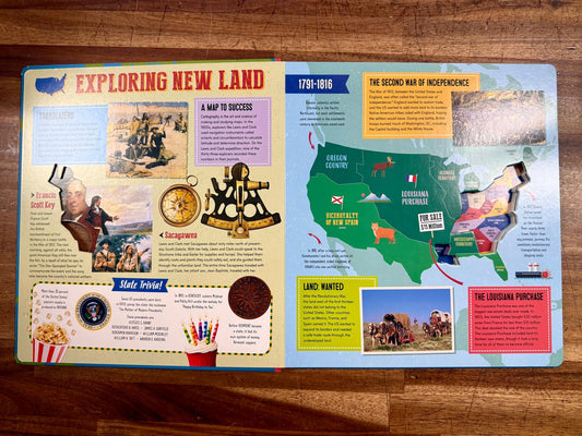 History Uncovered : The U.S.A. Board Books Kristine Asselin