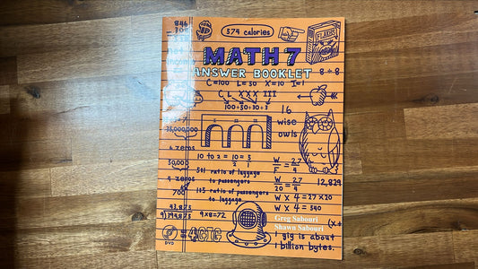 TT Math 7 Answer Booklet
