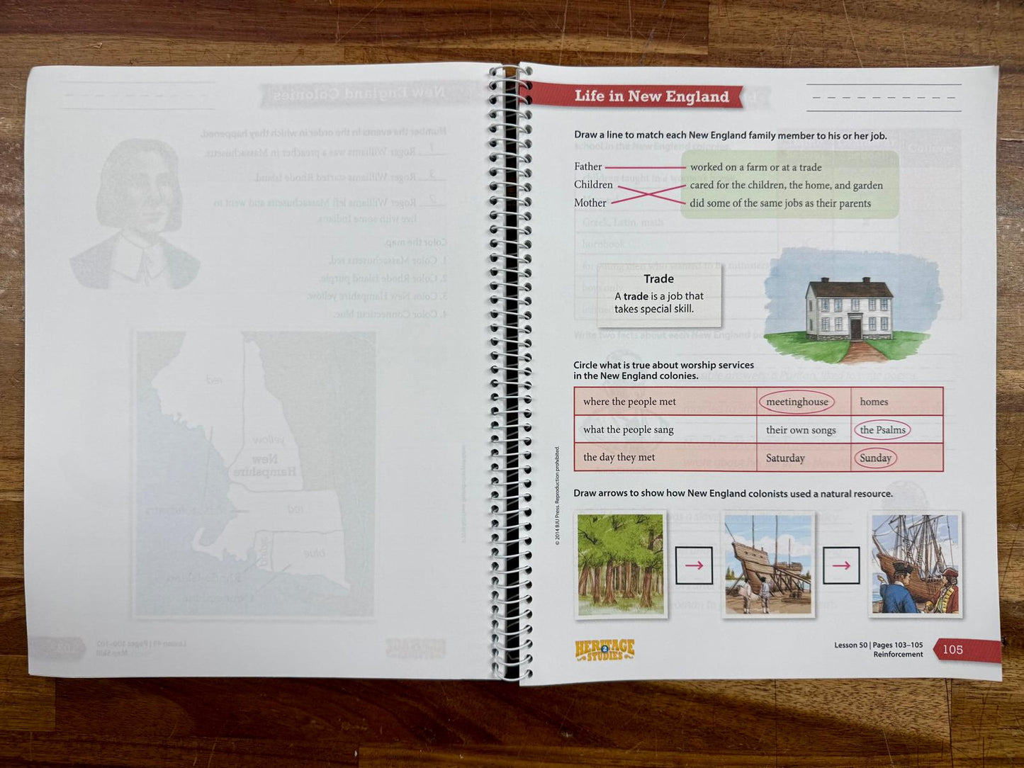 BJU Heritage Studies 2 3rd Ed Text & Activity Answer Key