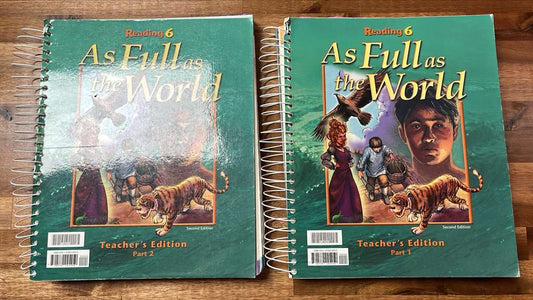 BJU Set of 5, Reading 6