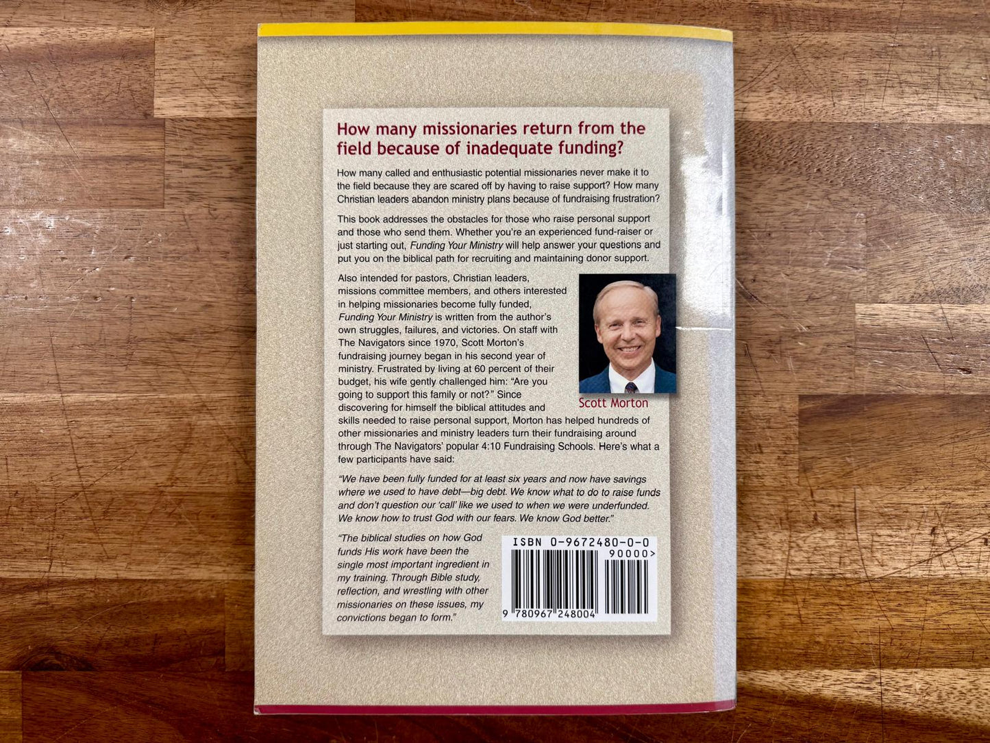 Funding Your Ministry: Whether You're Gifted or Not - Morton