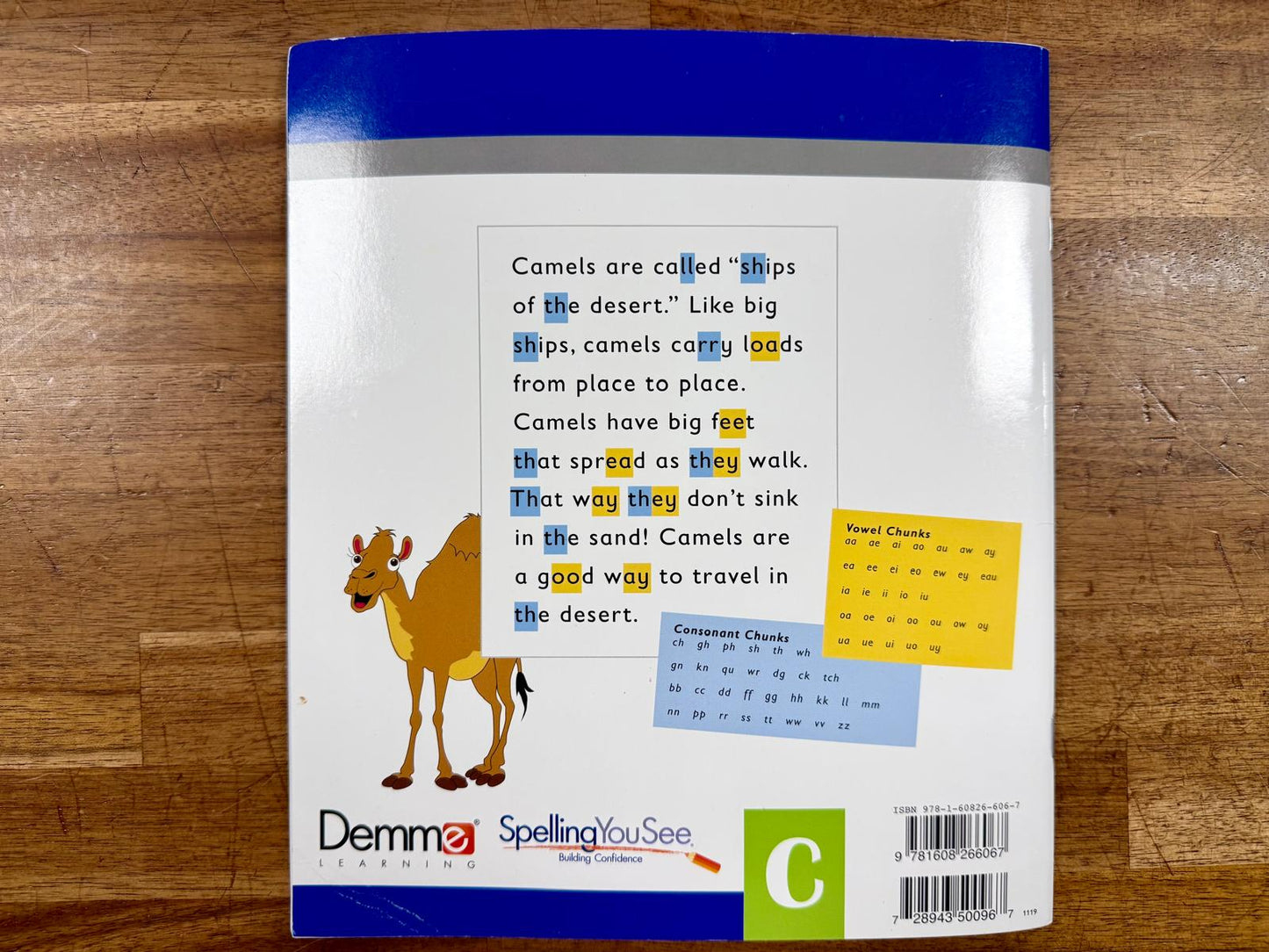 Spelling You See Level C Wild Tales Instructor's Handbook - VG