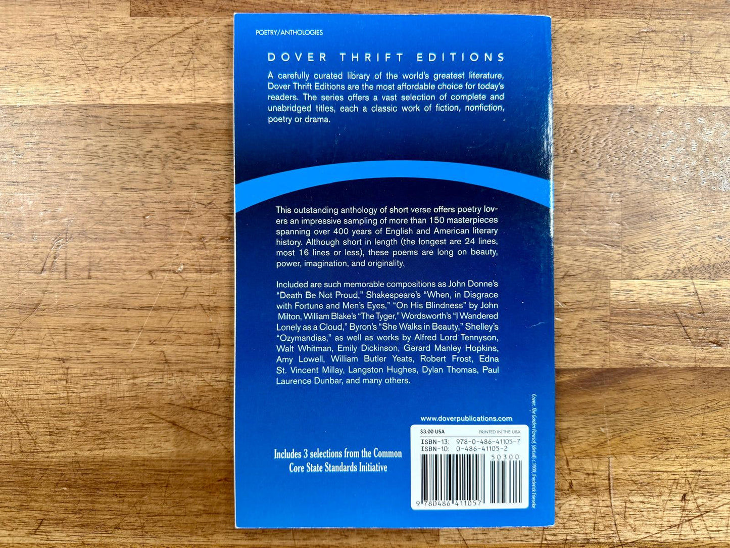 Great Short Poems (Dover Thrift Editions) - Very Good