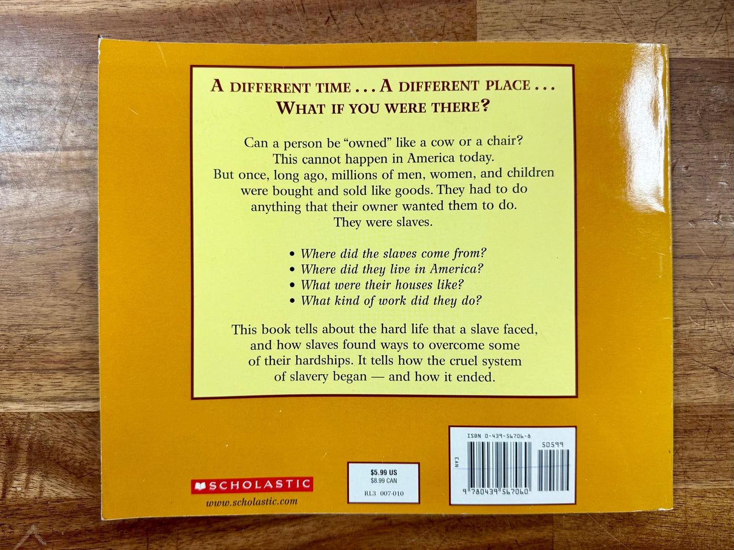 If You Lived When There Was Slavery in America - Good