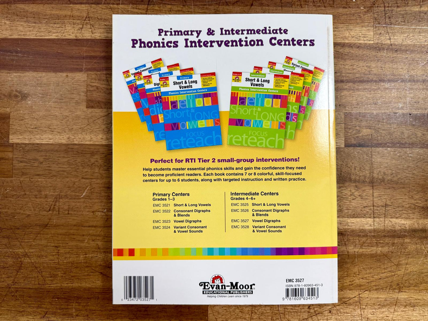 Phonics Intervention Centers: Vowel Digraphs Grades 4-6+ VG