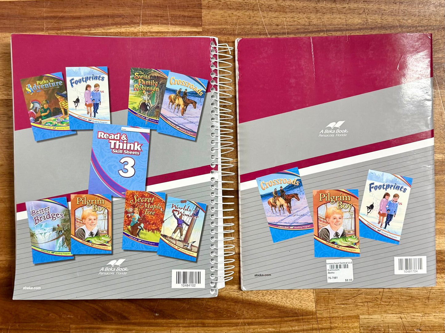 Abeka Language Arts 3 Set: Lesson Plans & Reading Answer Key