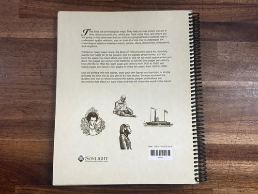 Sonlight Book of Time - Blank Time Line from 5000 BC to...