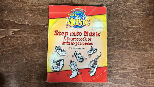 Making Music Step into Music Pre-Kindergarten SET of 3