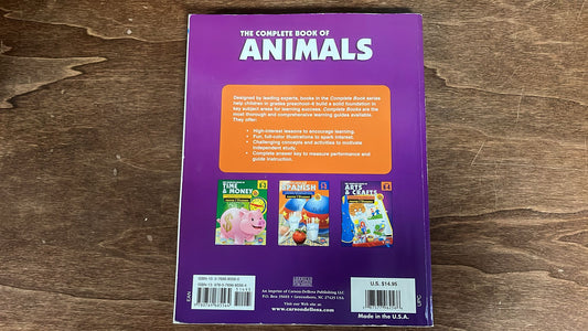 American Education Publishing, The Complete Book of Animals, Grades 1-3
