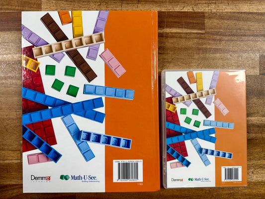 Math-U-See Beta Instruction Manual & DVD SET - VG