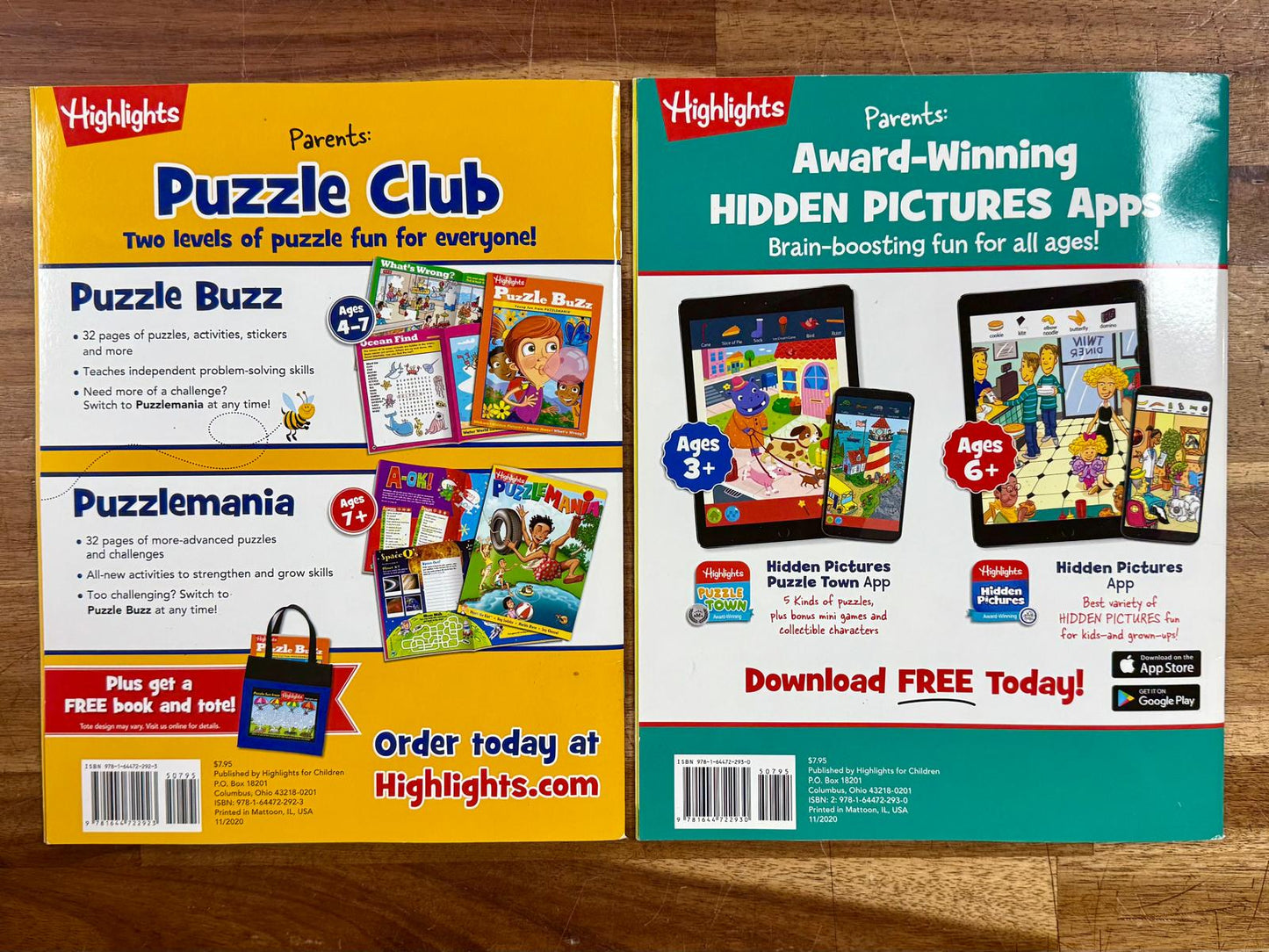 Highlights My First Hidden Pictures 2021 Set - Like New