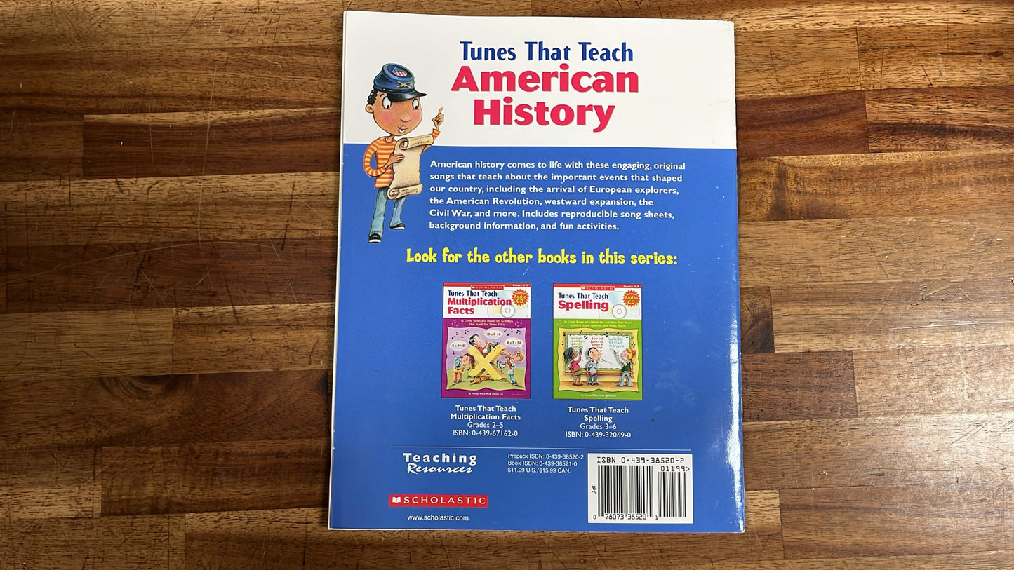 Scholastic Tunes that Teach American History w/ CD