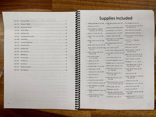 BJU Logos Science Lab Kit: Physical Science 5th Ed - Good