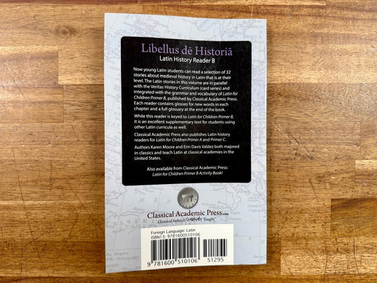 Latin for Children Primer B History Reader English & Latin Ed - VG