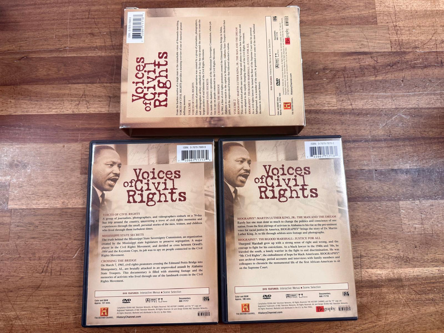 Voices of Civil Rights – 2-DVD Set | History Channel