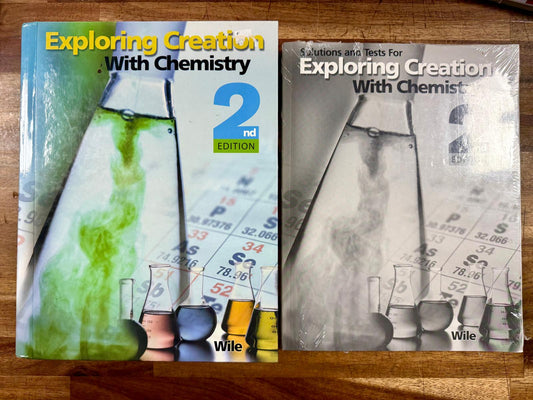 Exploring Creation w Chemistry 2nd Ed + Solutions & Tests - VG