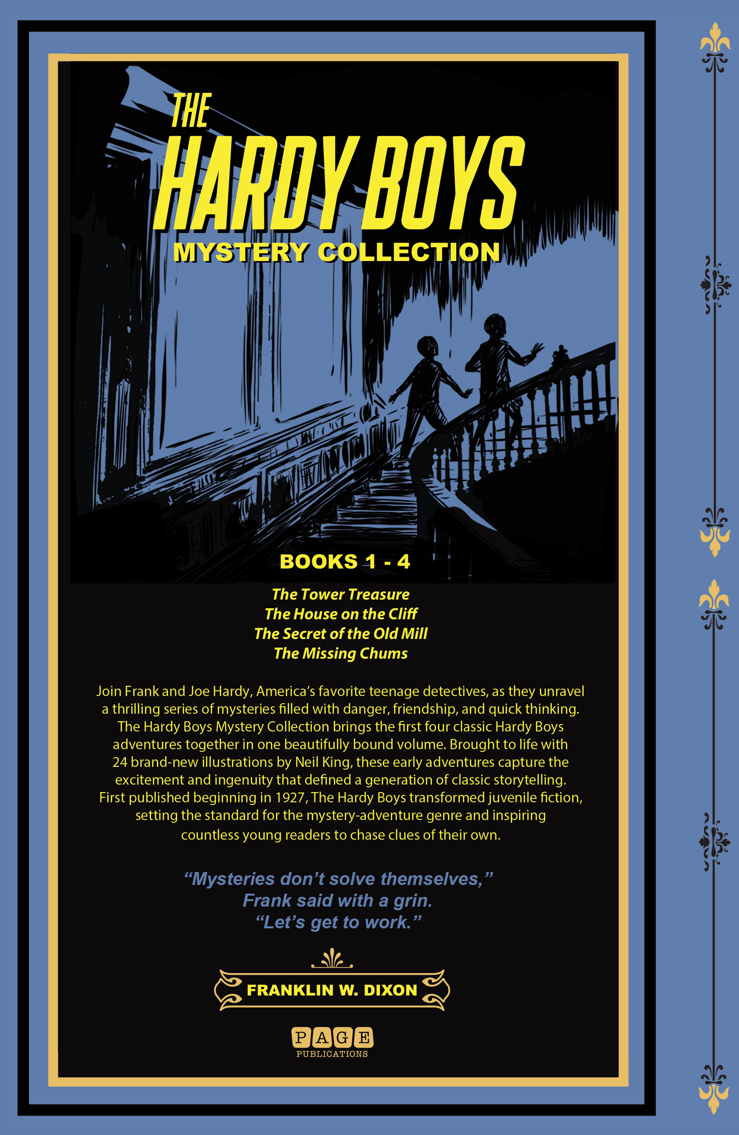 The Hardy Boys Mystery Collection: Books 1 -4