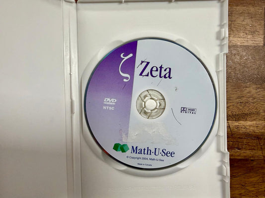 Math-U-See Zeta DVD