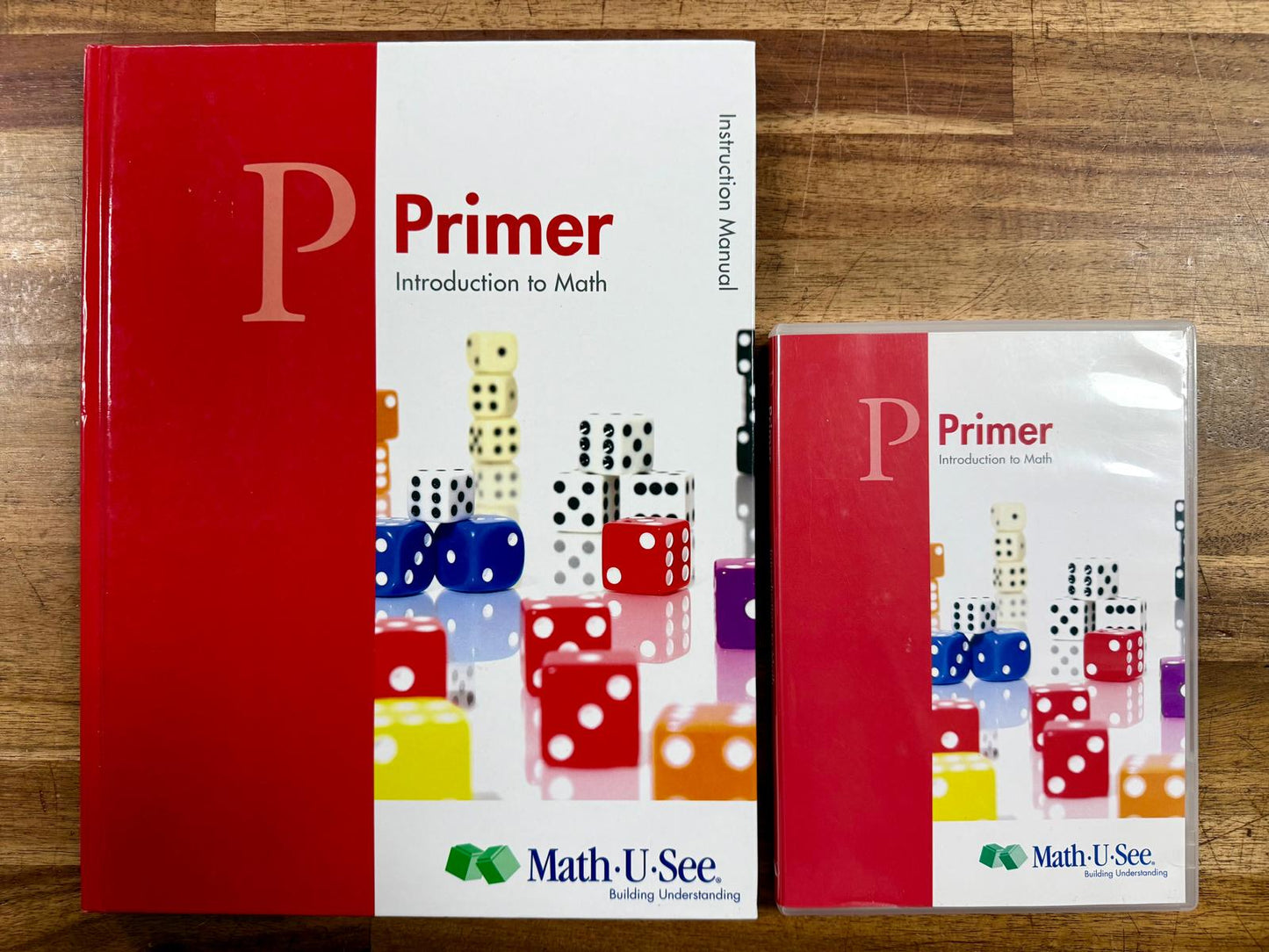 Math-U-See Primer Instruction Manual & DVD SET - VG
